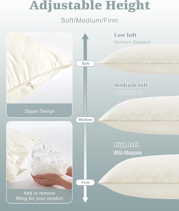 YZ HOME Long Body Pillow for Adults - Image 6