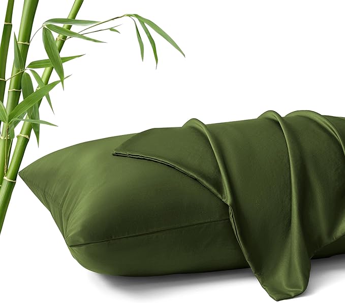 MR&HM King Pillow Cases Set of 2, Cooling Pillow Case by MRHM