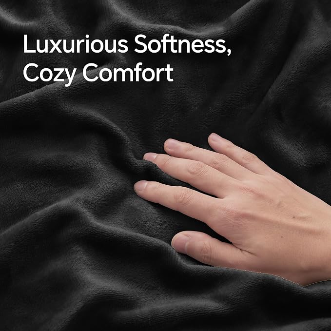BEDELITE Flannel Pillow Cases Queen Size Set of 2, Super Soft Fleece Pillowcases - Image 4