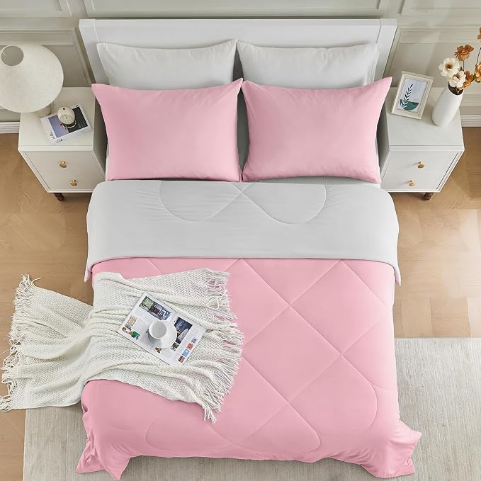 HOMFINE Cooling Comforter Queen Size, Japanese Double-Sided Cold Tech Fabric - Image 7