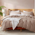 Nestl Khaki California King Duvet Cover Sets by Nestl