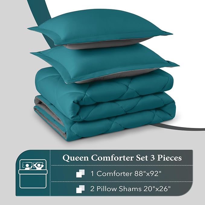 downluxe Queen Comforter Set - Image 6