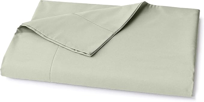 Lane Linen 100% Organic Cotton Twin Size Flat Sheet Only by LaneLinen