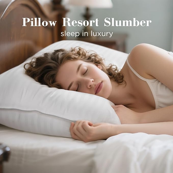 viewstar Bed Pillows Queen Sizes Set of 2, Hotel Quality Cooling Down - Image 3