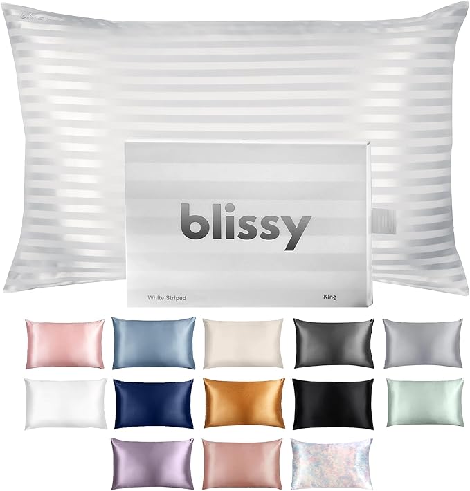 Blissy Silk Pillowcase by Blissy