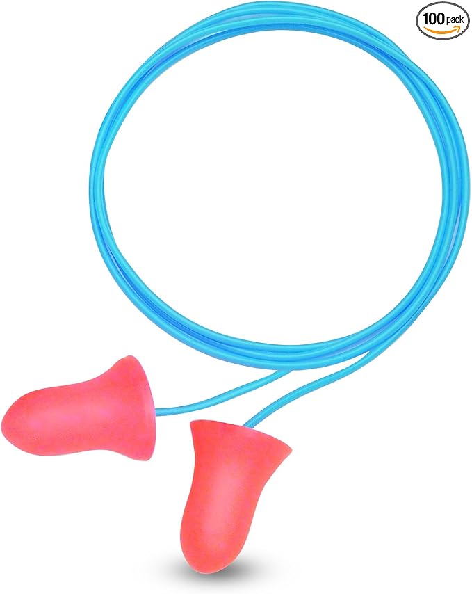 Honeywell Howard Leight by Maximum Corded Disposable Foam Earplugs, 100 Pairs by HowardLeightShootingSports