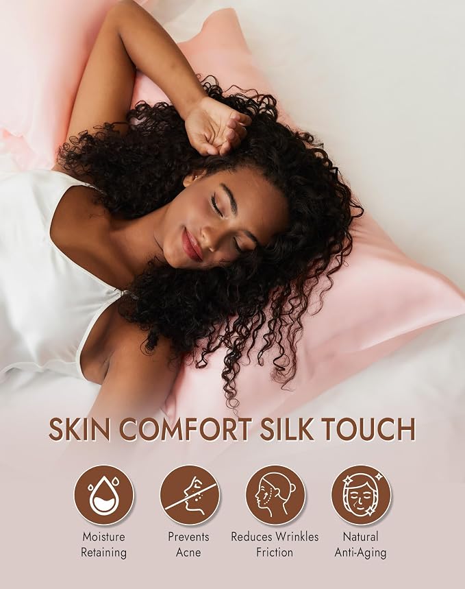SilkSilky 100% Mulberry Silk Pillowcase - Image 4