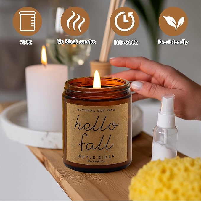 Lihome Fall Candles - Image 3