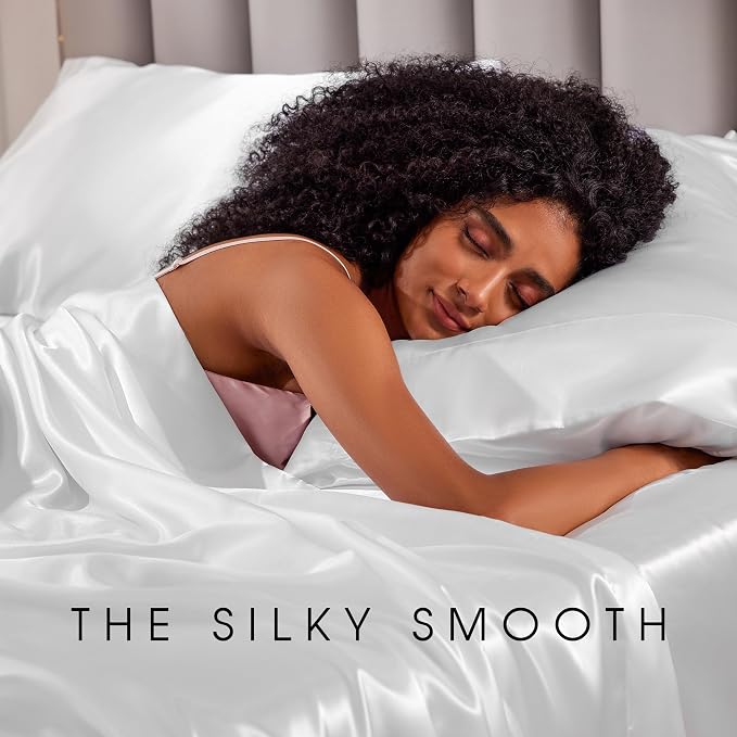 FreshCulture Satin Sheets King Size - Image 6