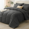 CozyLux Queen Comforter Set Dark Grey by CozyLux
