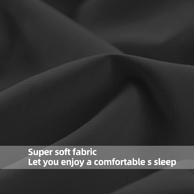 HBHLFZ Full Fitted Sheet Only, Soft Breathable Bottom Sheet - Image 4