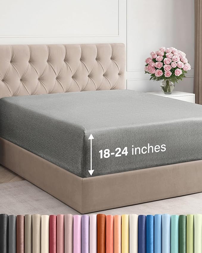 Extra Deep King Fitted Sheet by CGKUnlimited