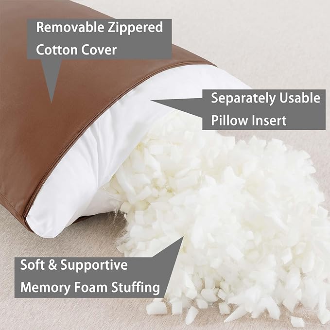WhatsBedding Memory Foam Body Pillow - Image 3
