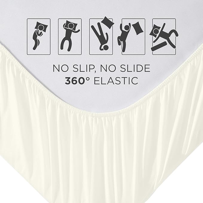 Royale Linens Fitted Sheet King - Image 5