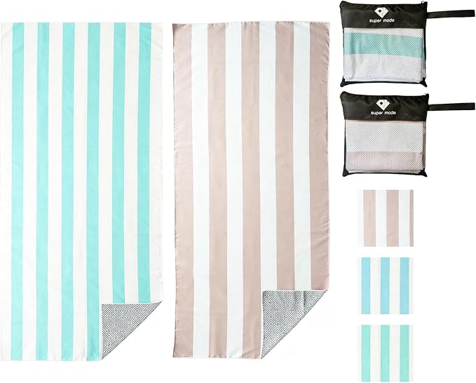 PY SUPER MODE 2 Pack Beach Towel by PYSUPERMODE