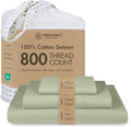 Threadmill Luxury 800 Thread Count Twin 100% Cotton Sheets by ThreadmillHomeLinen