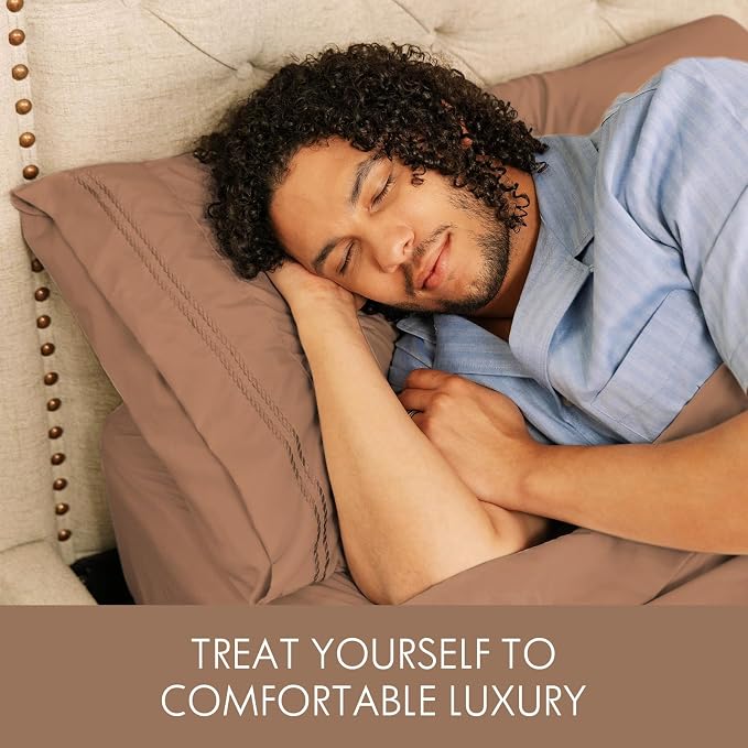 ClevaHome King Size Sheet Set - Image 4