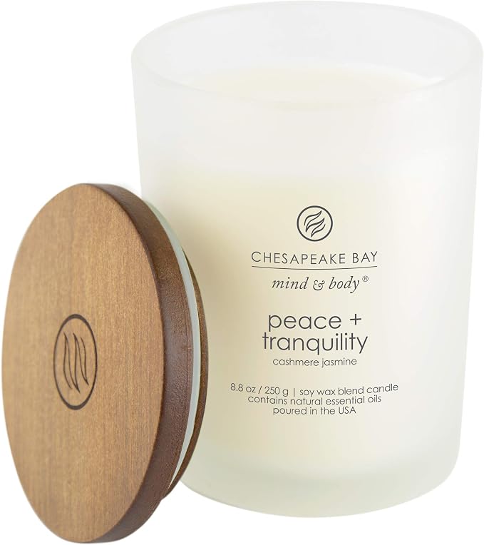 Chesapeake Bay Candle Peace + Tranquility Scented Candles Medium Size 2-Pack - Image 2