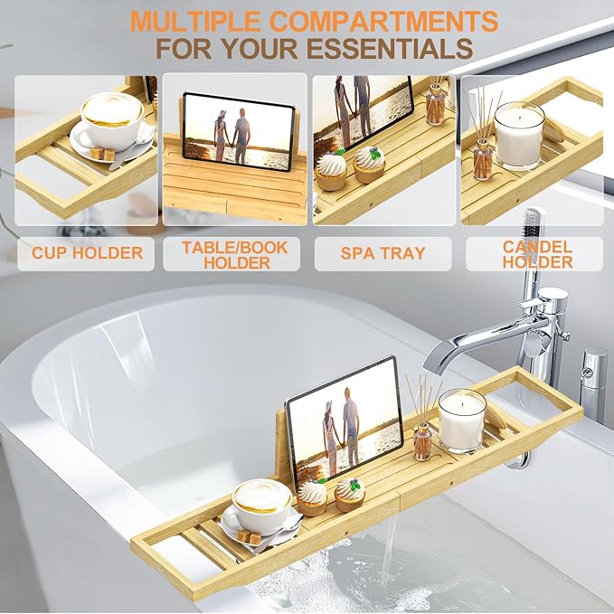 Bathtub Tray Caddy - Image 3