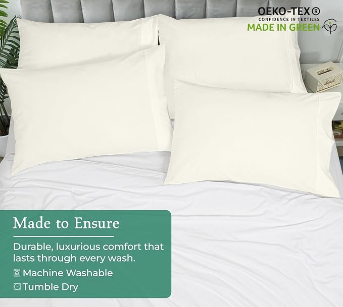 Royale Linens Standard Pillowcase Set of 2 - Image 8