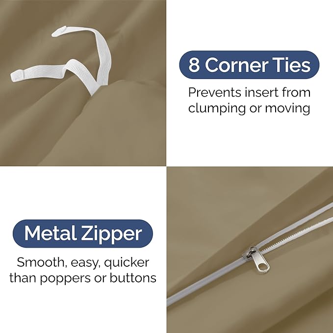 Duvet Cover Queen Size Set - Image 4