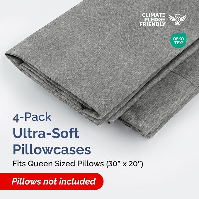 Queen Pillow Cases Set of 4 - Image 2