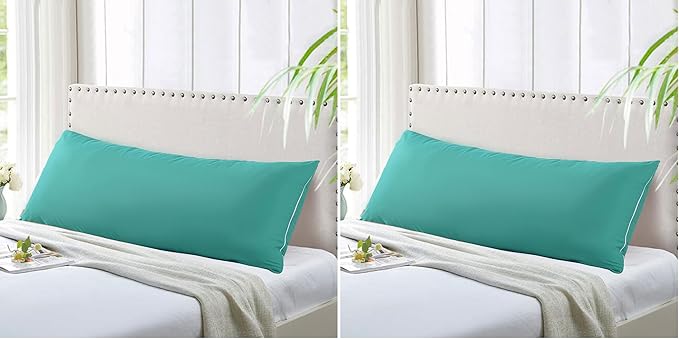 Evolive Ultra Soft Microfiber Body Pillow Cover/Pillowcases 21"x54" by EVOLIVE