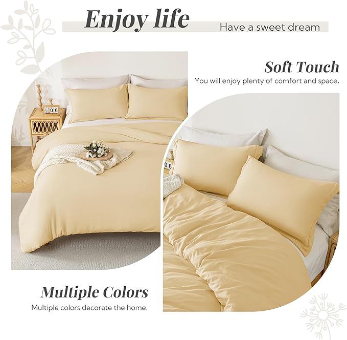 MILDLY Super Soft Duvet Cover 2pcs - Image 6