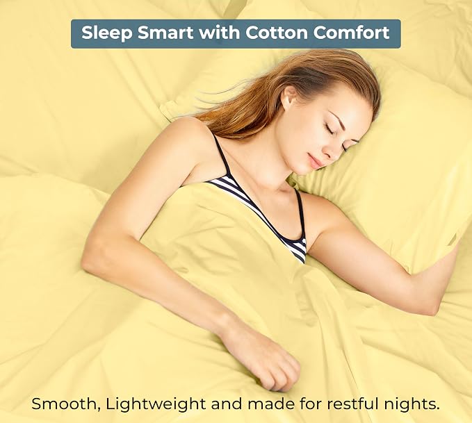 Royale Linens 100% Organic Cotton Twin XL Flat Sheet Only - Image 9