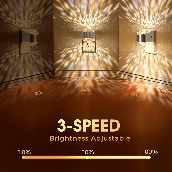 Briignite Night Light, Sliver Night Lights Plug into Wall, LED Projector Night - Image 3