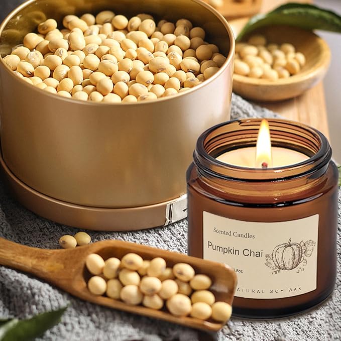 6-Pack Jar Scented Candles for Home Scented - Image 3