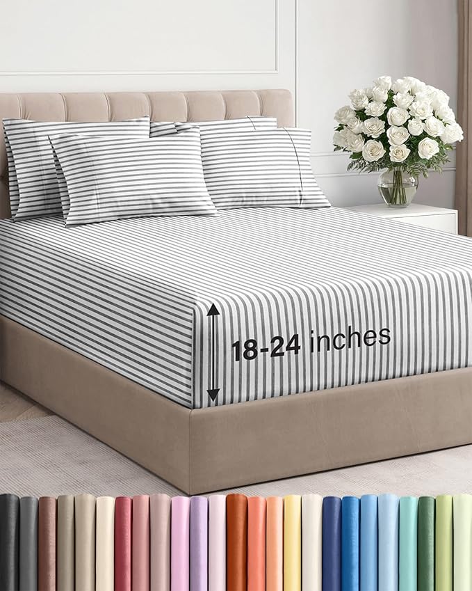 Extra Deep Cal King Sheet Set by CGKUnlimited
