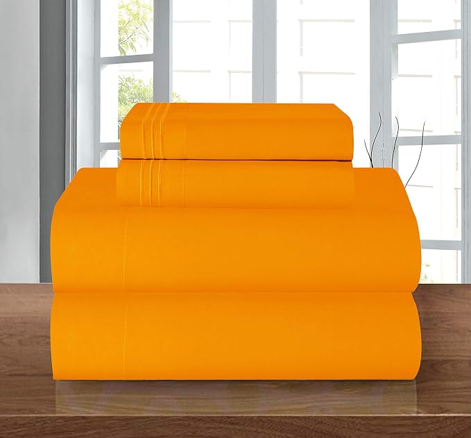 Elegant Comfort Luxury 1500 Premium Hotel Quality Microfiber 4-Piece Sheet Set by ELEGANTCOMFORT