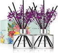 COCODOR Preserved Real Flower Reed Diffuser/Garden Lavender / 6.7oz / 2 by COCODOR