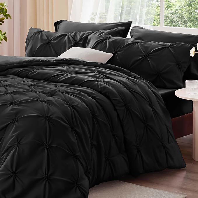 BEDELITE Black Comforter Set Queen - Image 2