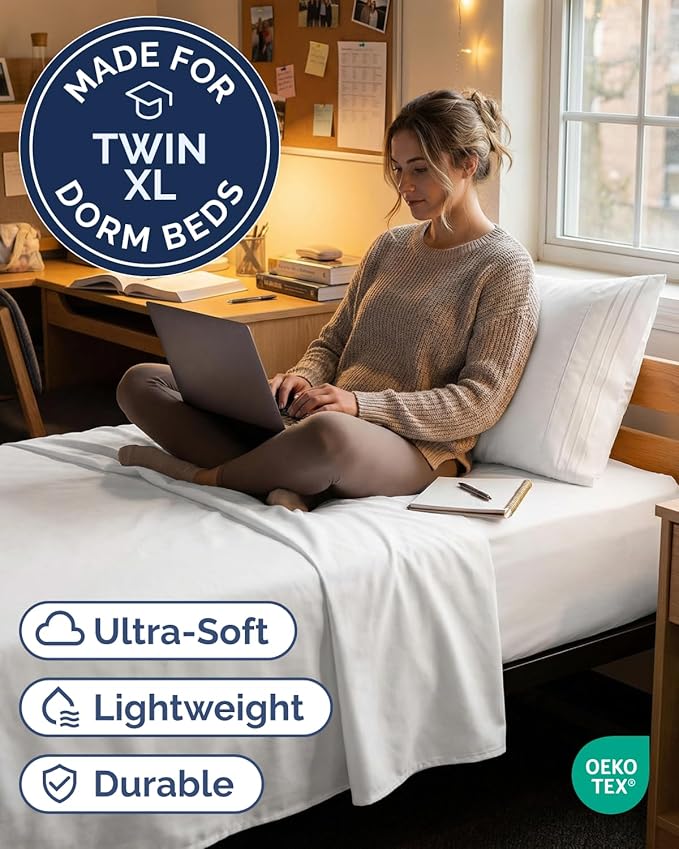 Twin XL Size 3 Piece Sheet Set - Image 2