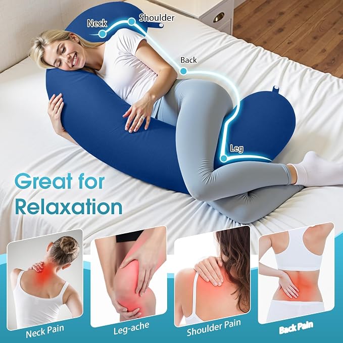TranquilRelax C Shaped Body Pillow - Image 6
