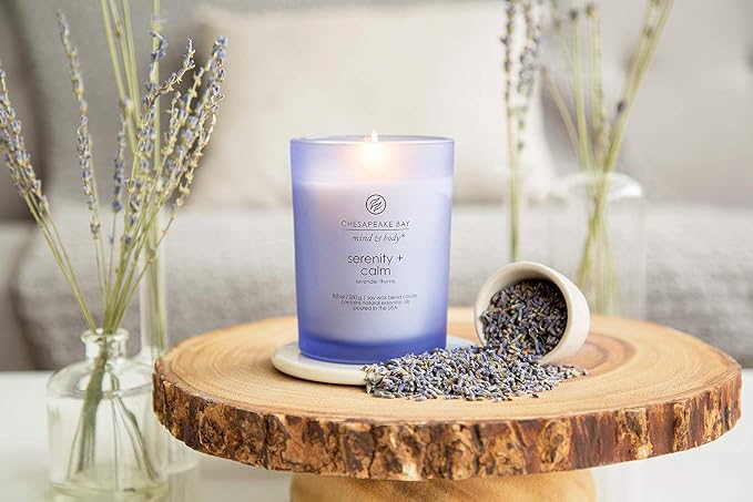 Chesapeake Bay Candle Scented Candles Serenity + Calm Medium Jar 2-Pack Perfect - Image 4