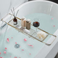 Stainless Steel Bathtub Caddy Tray, Expandable Bathtub Holder Table, Adjustable by Unknown