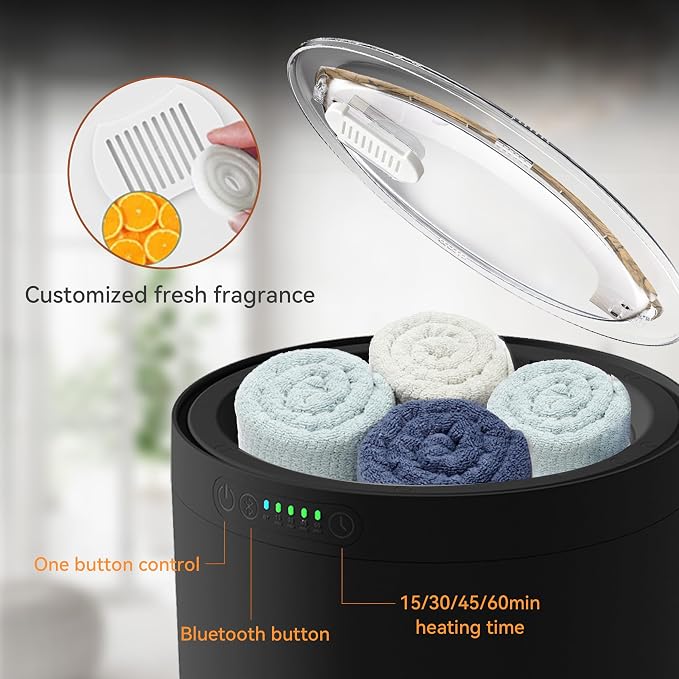 Luxury Towel Warmer Bucket, 23L Large Towel Warmers - Image 6