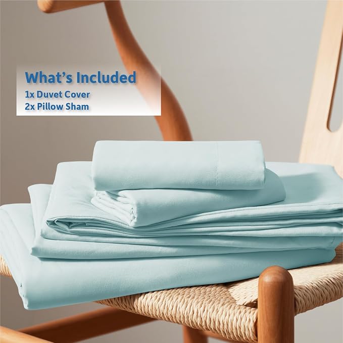 Nestl Light Blue Duvet Cover Full Size - Image 9