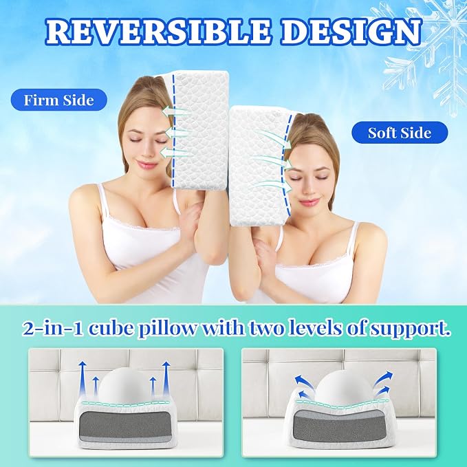 HARBOREST Cooling Cube Pillow - Image 4