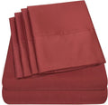 Sweet Home Collection 6 Piece 1500 Supreme Collection Brushed Microfiber Deep by SweetHomeCollection