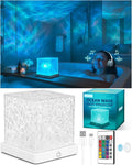 Rechargeable Shower Light No Wiring, 16 Color Ocean Wave Projector Light by Unknown