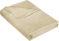 400 Thread Count 100% American Grown Cotton Flat Sheet by ROYALELINENS