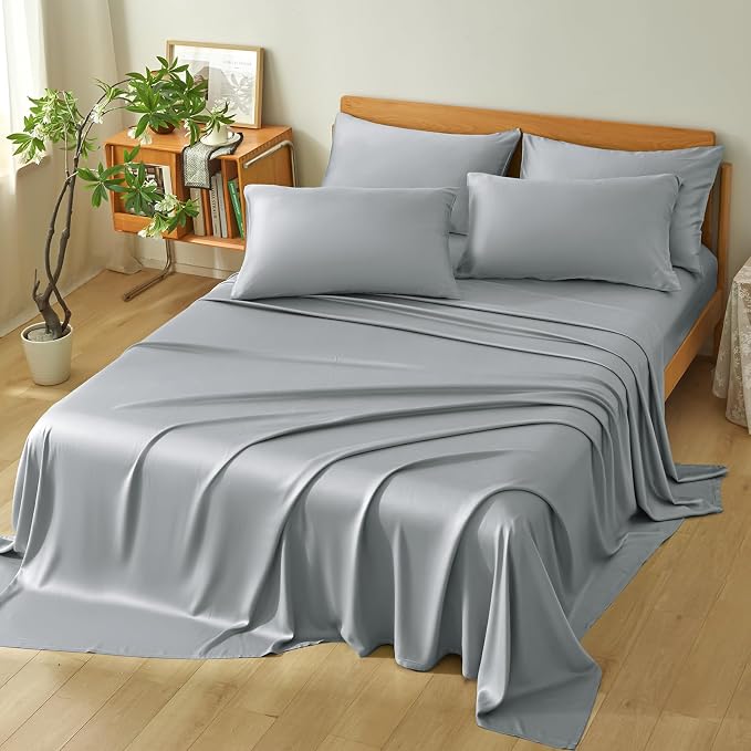 Homiest Cooling Pillow Cases Queen Size Set of 2, 100% Rayon Derived from - Image 6