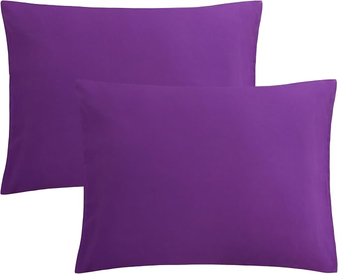 FLXXIE Pillow Cases Standard Size, Soft Microfiber Pillow Covers by FLXXIE