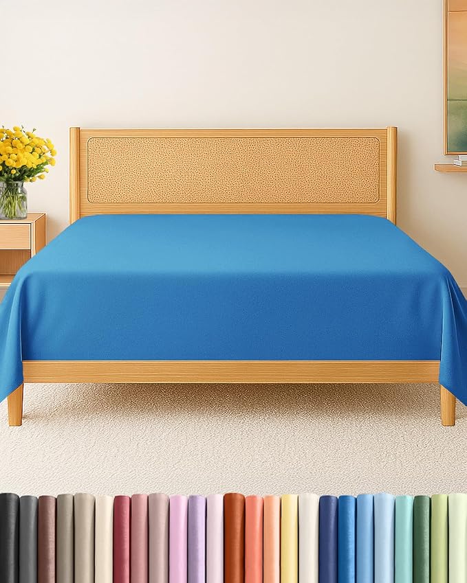 King Size Flat Sheet by CGKUnlimited