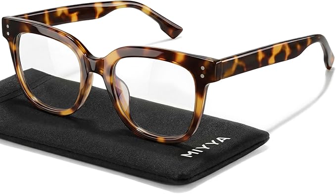 miyya Blue Light Glasses for Women & Men – Oversized UV & Blue Light Blocker by miyya