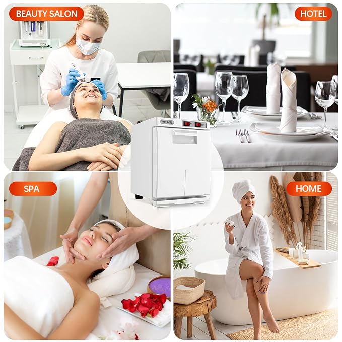 Towel Warmer Cabinet, 5L Hot Bath Towel Warmer Heating Use - Image 7